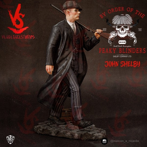 John Shelby (Fan Art) Peaky Blinders - 6th or 10th scale - 3D Print Kit