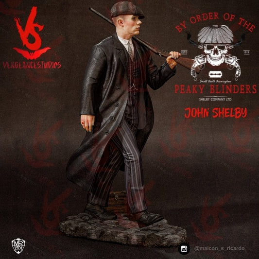 Ready to Post -1:10 - John Shelby Peaky Blinders - Unpainted and Unassembled