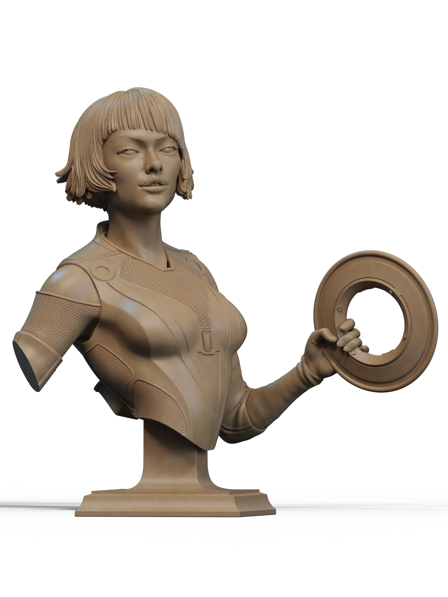 Quorra (Tron: Legacy) - Fan Art - 3D Print Model Kit - 1:6 Scale
