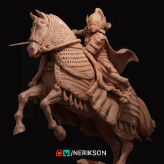 Kwan Yen 3D Print - Unpainted and Unassembled