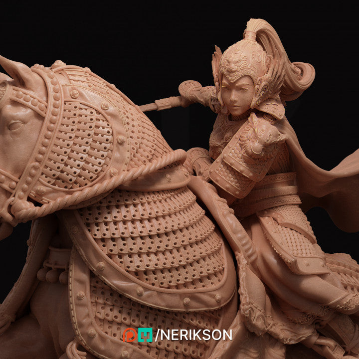 Kwan Yen 3D Print - Unpainted and Unassembled