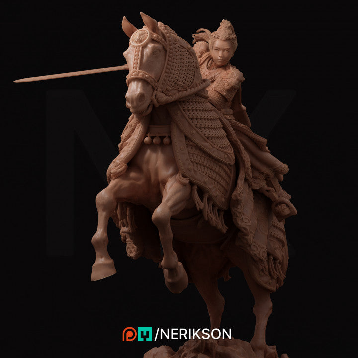 Kwan Yen 3D Print - Unpainted and Unassembled