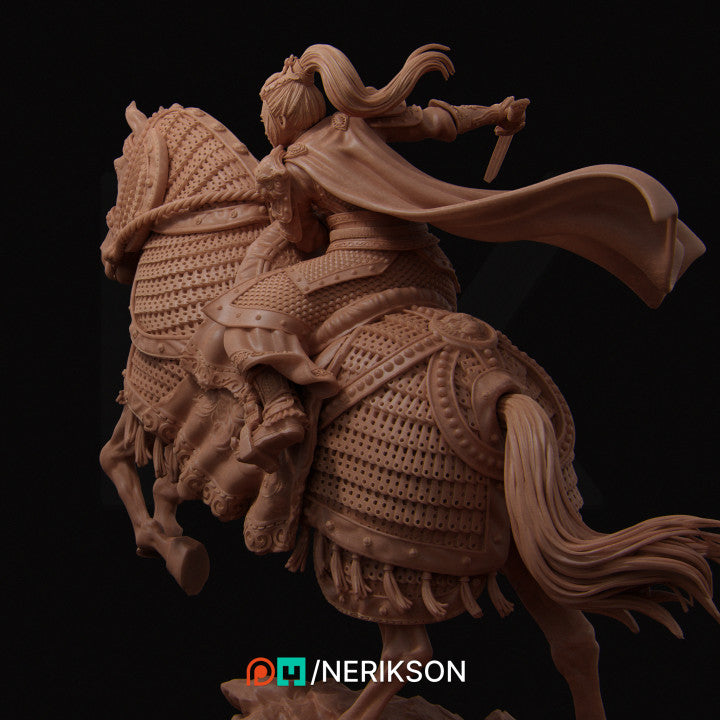 Kwan Yen 3D Print - Unpainted and Unassembled
