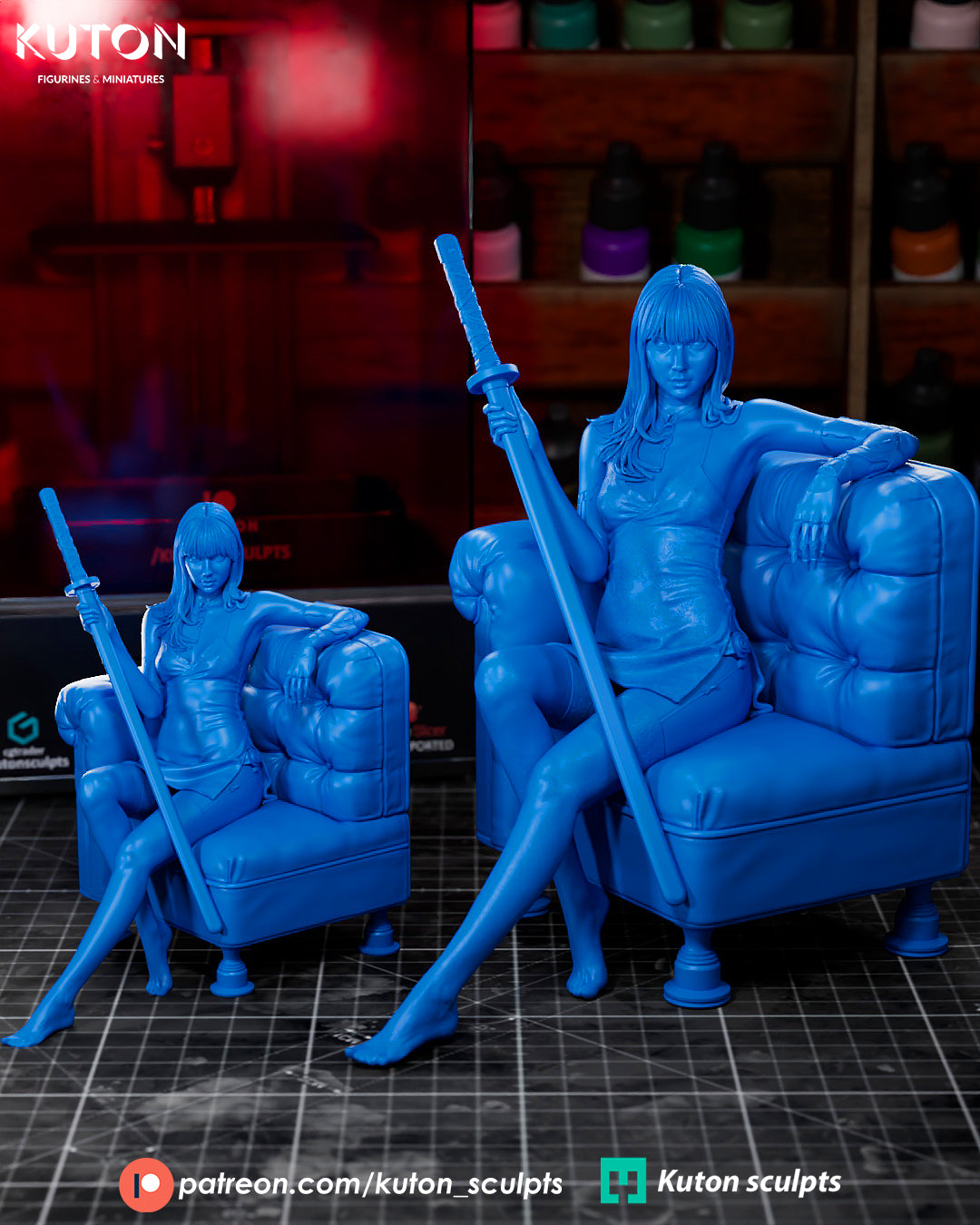 Yuriko - 3D Printed Model Kit - 1:10 Scale