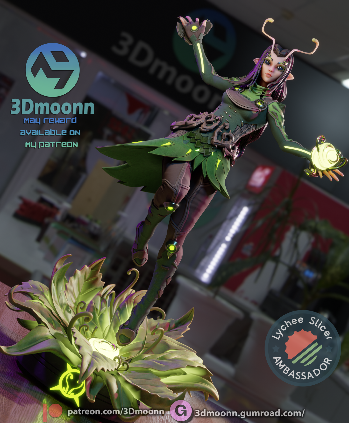 Mantis (Guardians of the Galaxy) - 3d Printed 1:6 model kit (Fan Art)