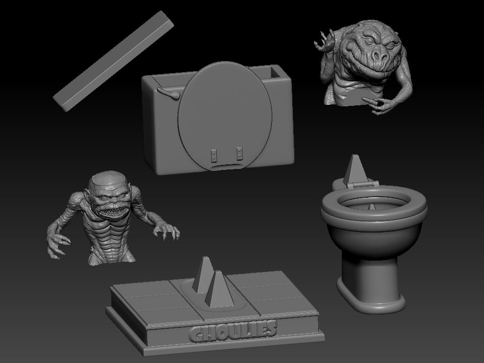 Ghoulies - 3D Printed Statue Model Kit