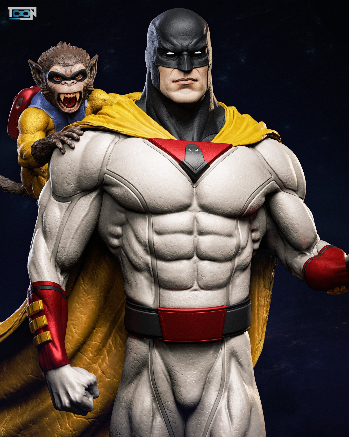 Space Ghost - 3D Printed Model Kit - 6 Scale