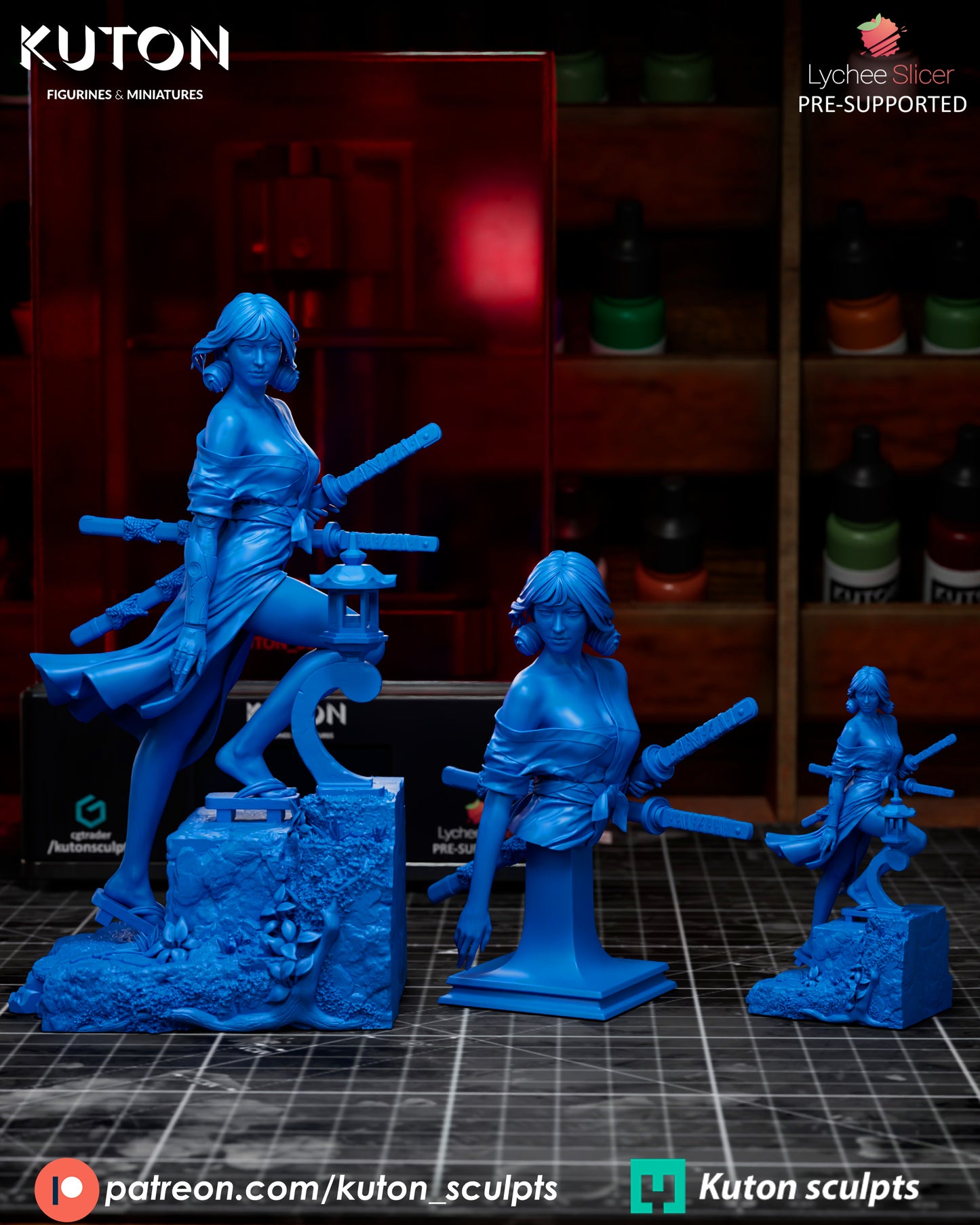 Kira Mekai - 3D Printed Model Kit - 1:10 Scale