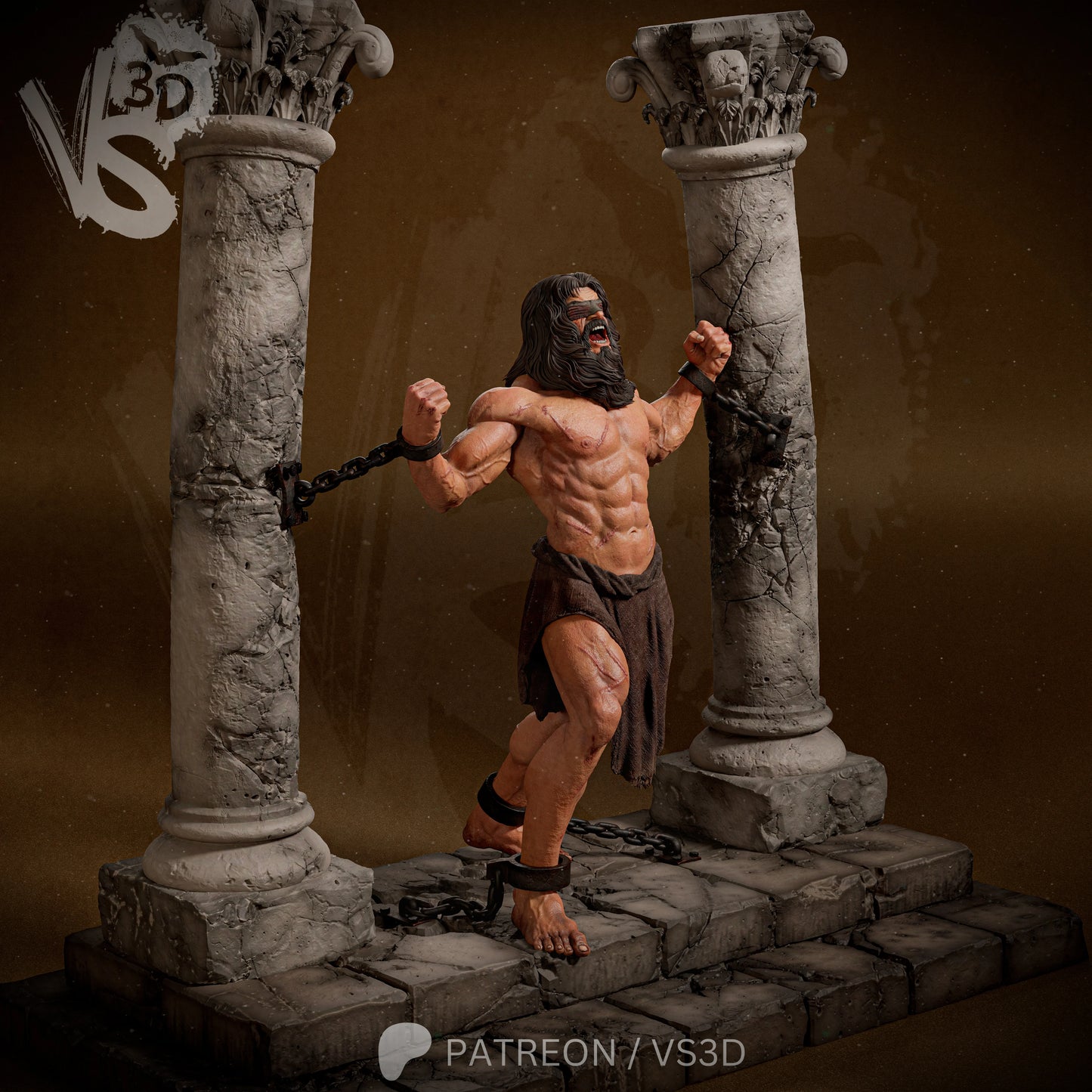 Samson - Fan Art - 3D Print Kit
