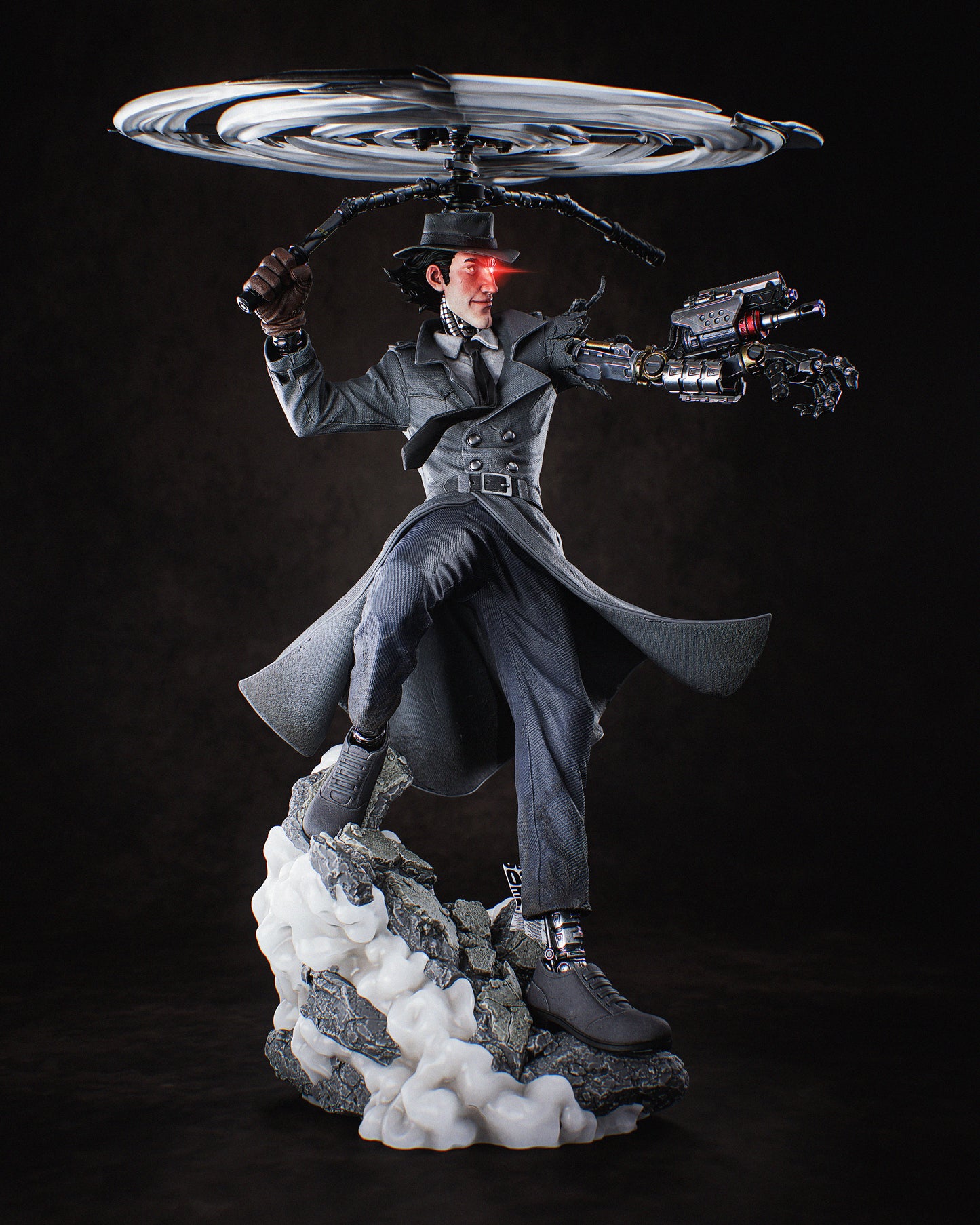 Inspector Gadget - 3D Printed Model Kit - 1:6 scale