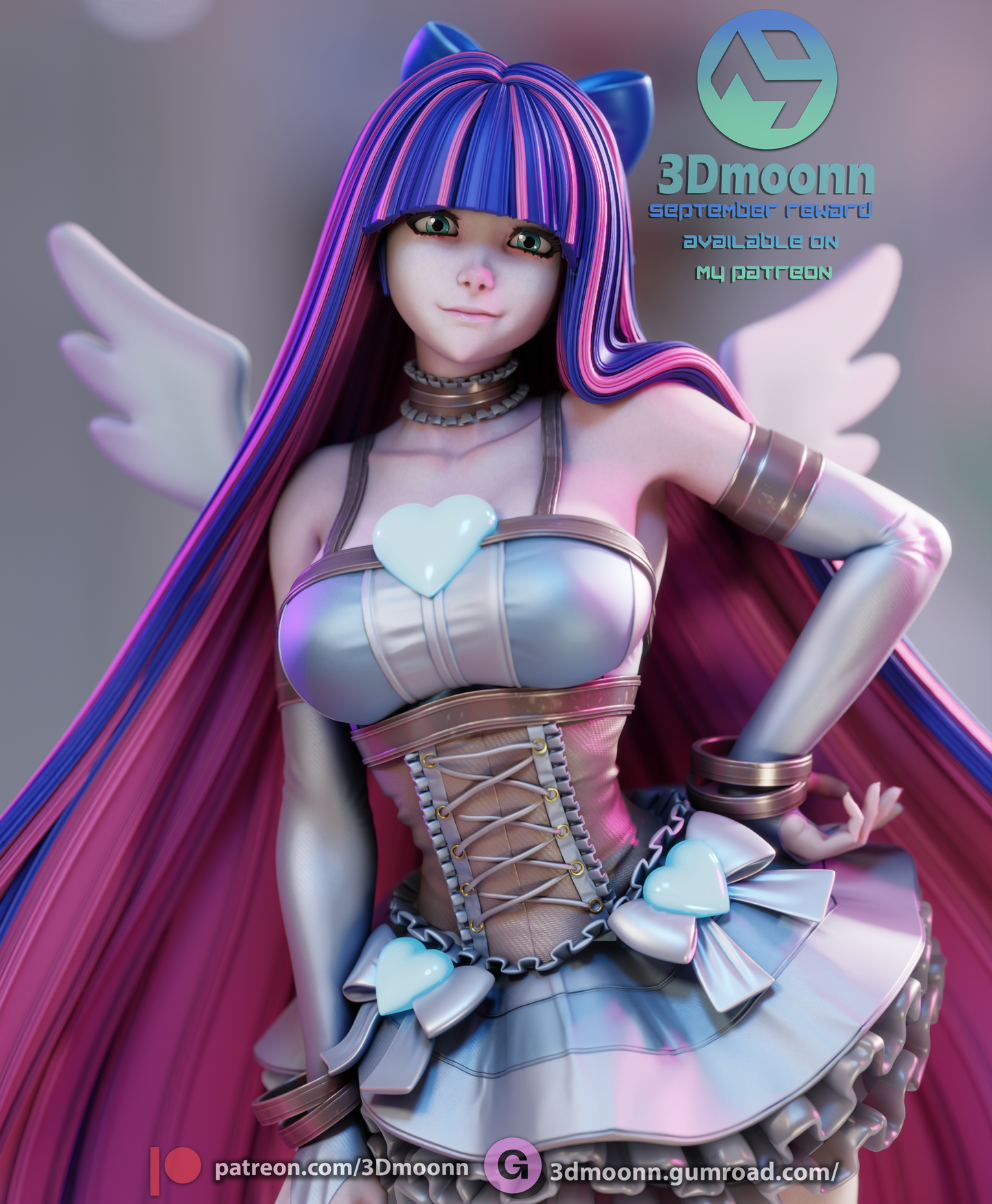 Stocking (Panty & Stocking with Garterbelt) - model kit