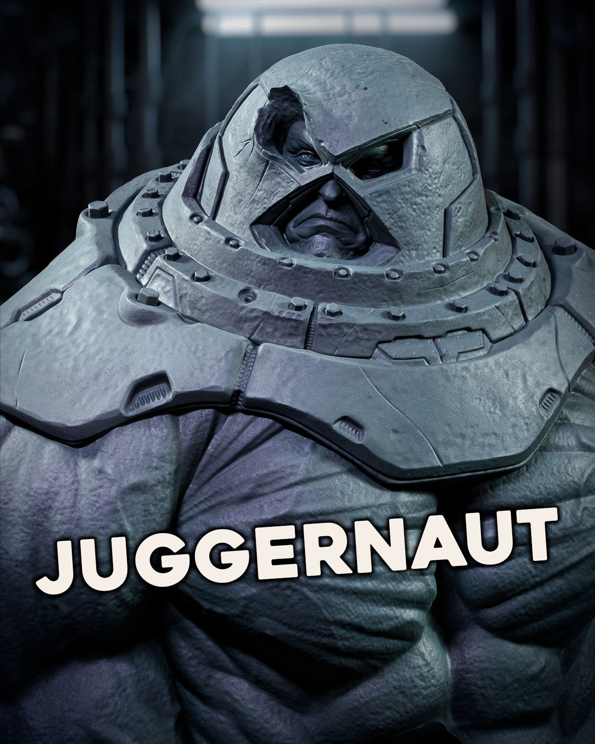 Juggernaut (Marvel) Bust - 94mm to 188mm 3D Print (Fan Art)