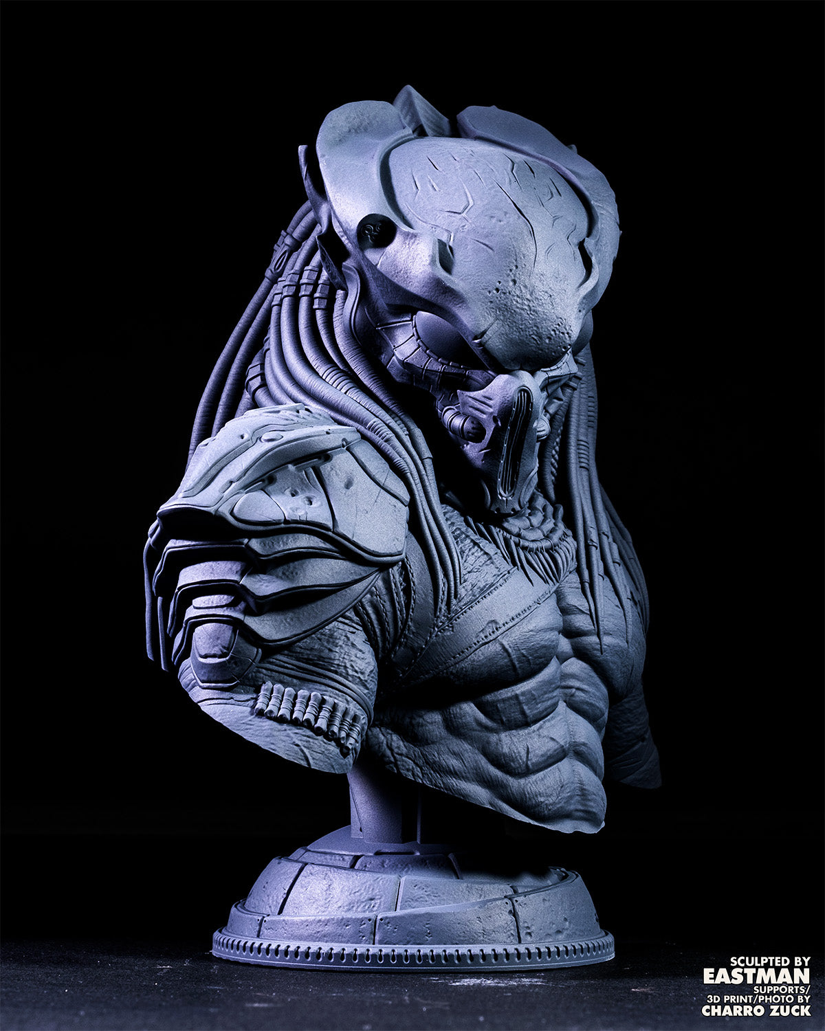 Predator (Movie) Bust - 100mm to 235mm 3D Print (Fan Art)