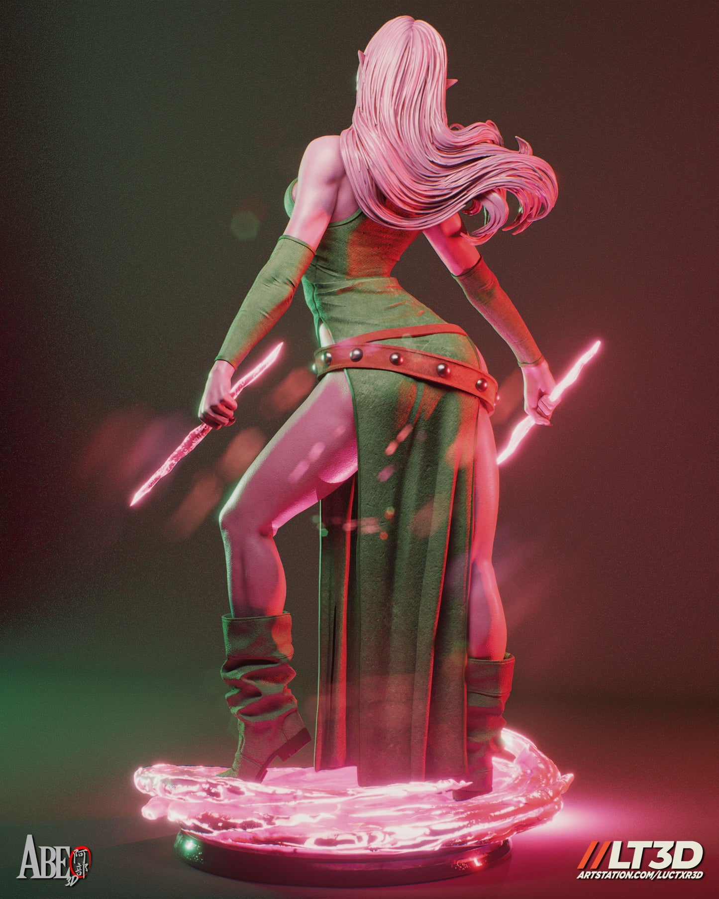 Blink- 3D Printed Statue - 4 Scale - Model Kit