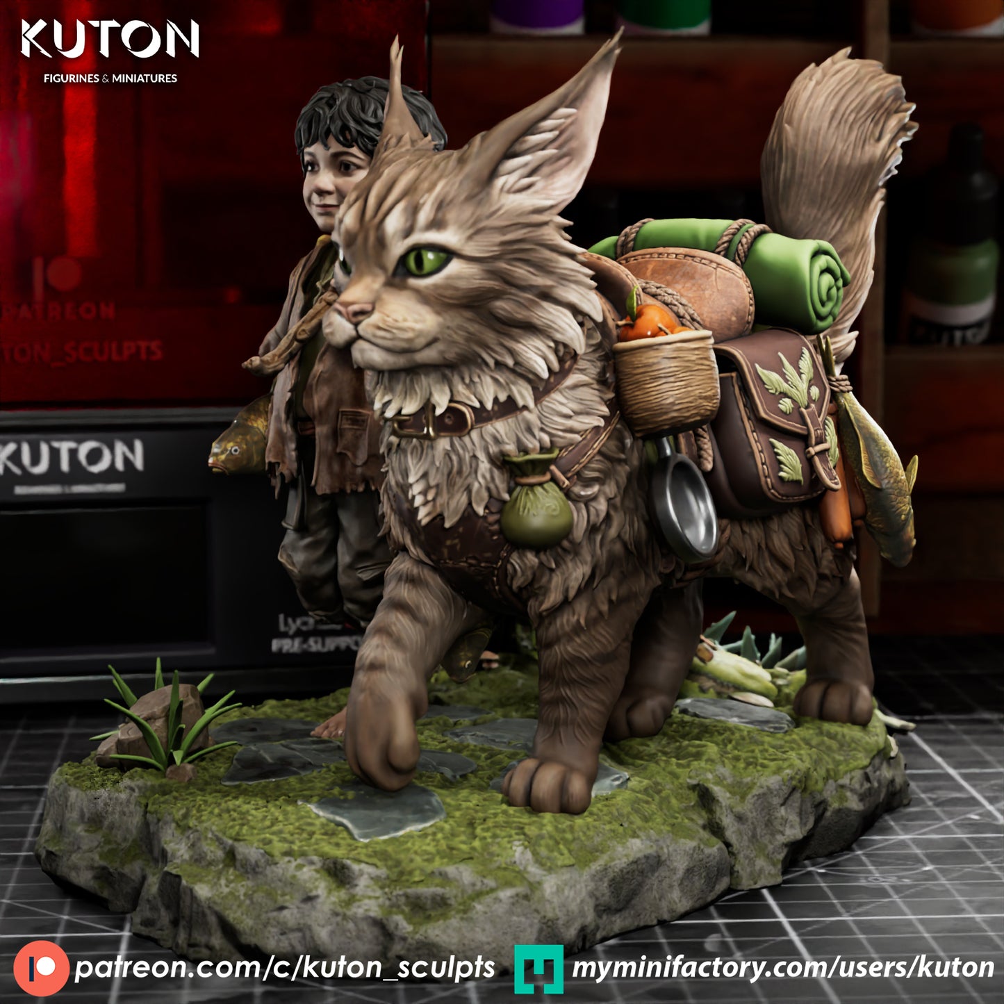 Wayferers 3D Printed Statue - Miniature and 10 Scale available