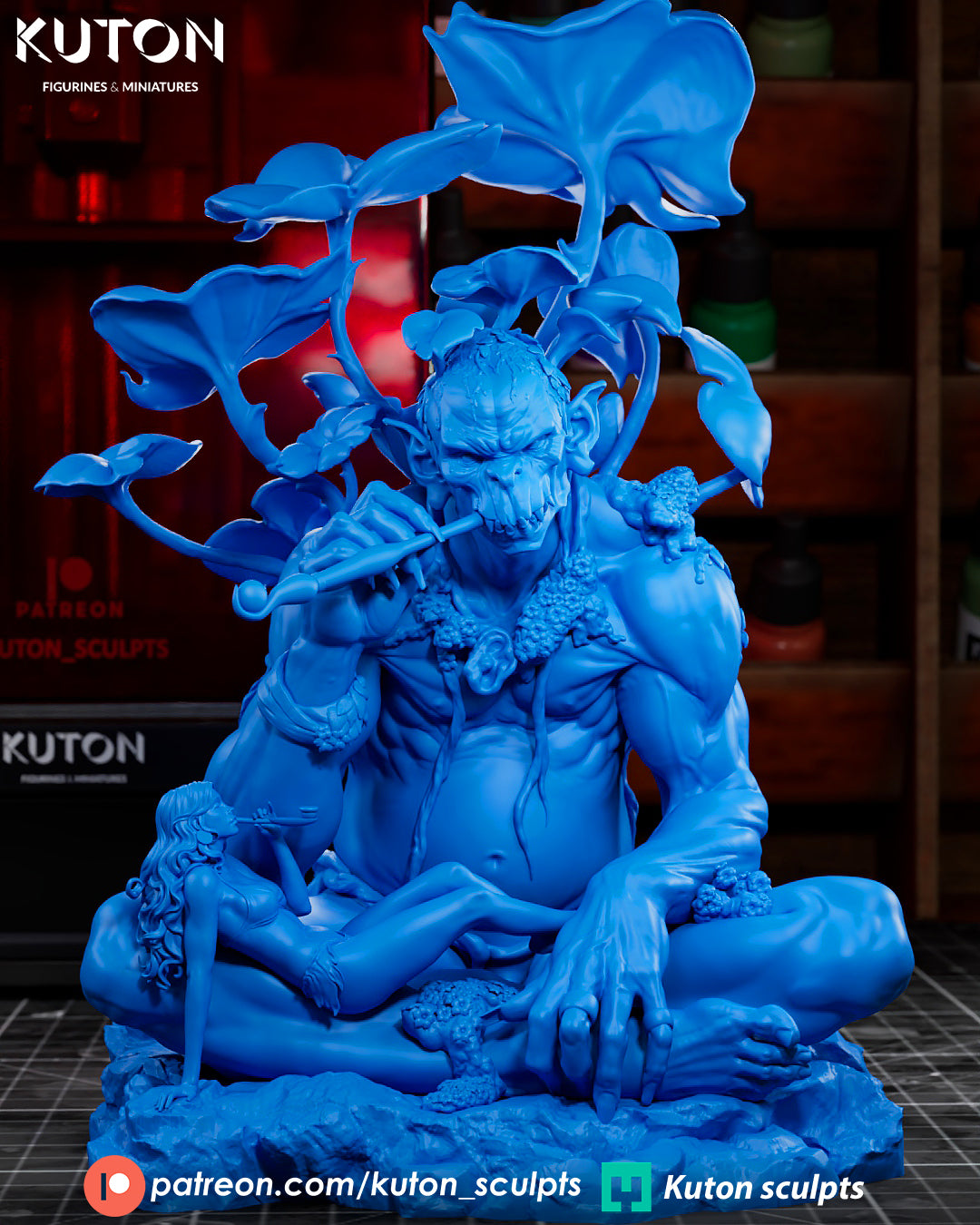 Forest Consort (Kuton Original) - 3D Printed Model Kit