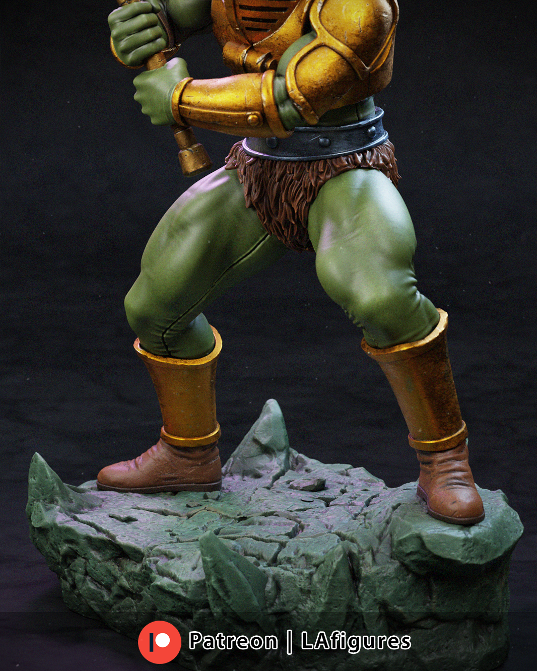 Man at Arms (He-Man) Statue - Fan Art 12/10/8/6 scale - 3D Print