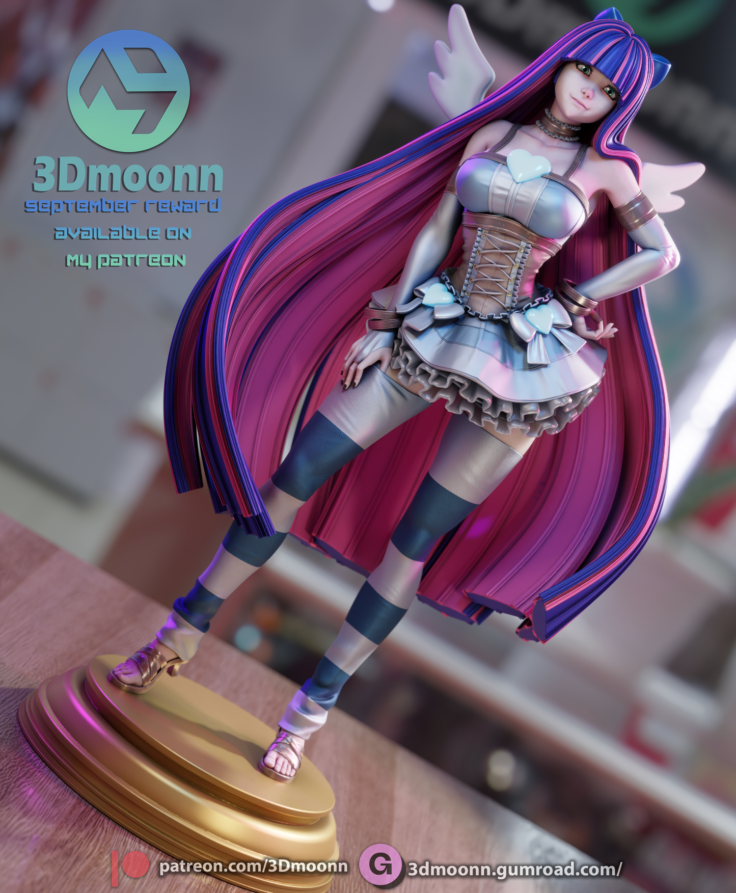 Stocking (Panty & Stocking with Garterbelt) - model kit