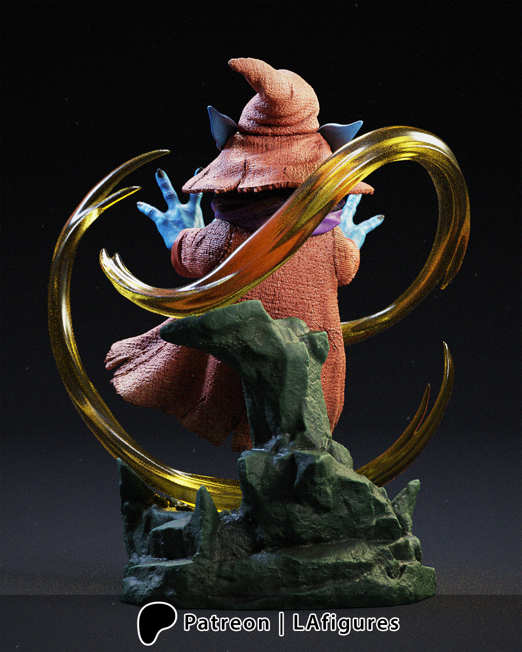 Orko (Masters of the Universe) Fan Art 10 scale 136mm - 3D Print