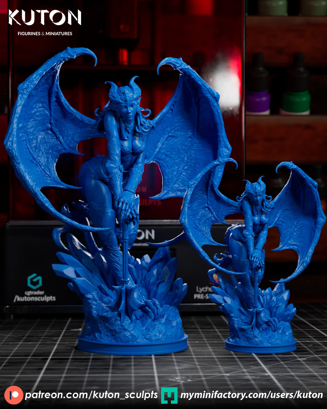 Nyssara (Kuton Original) - 3D Printed Model Kit - 1:10 Scale
