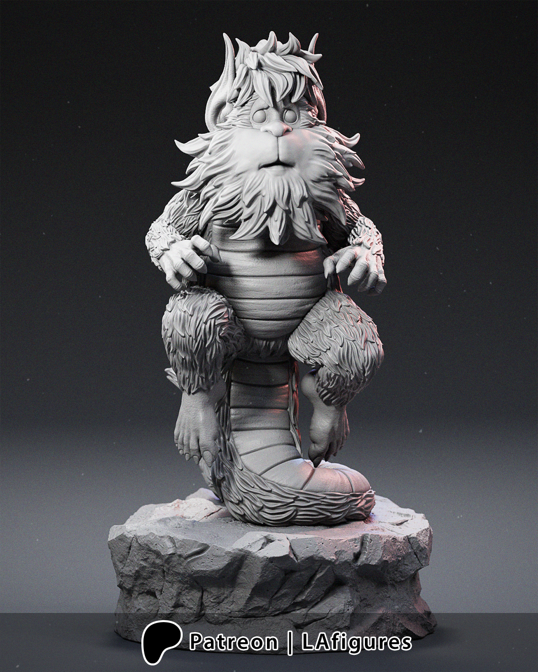 Snarf (Thundercats) Statue - 3D Print Fan Art