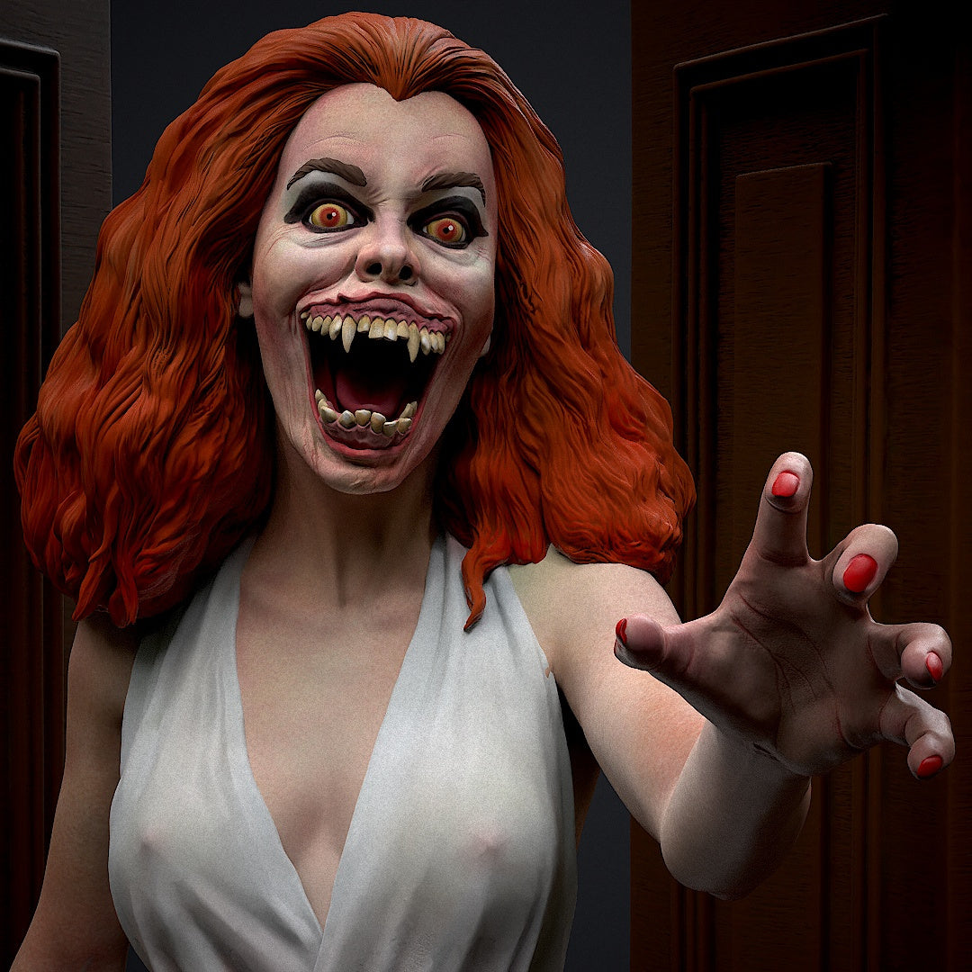 Amy Peterson - 3D Printed Statue Model kit - 290mm