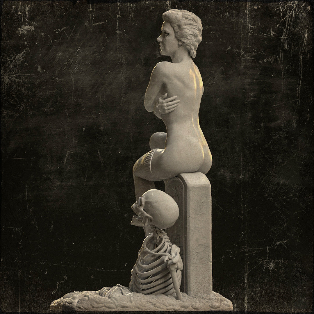 Trash - Return of the Living Dead - 3d Printed Model Sculpture