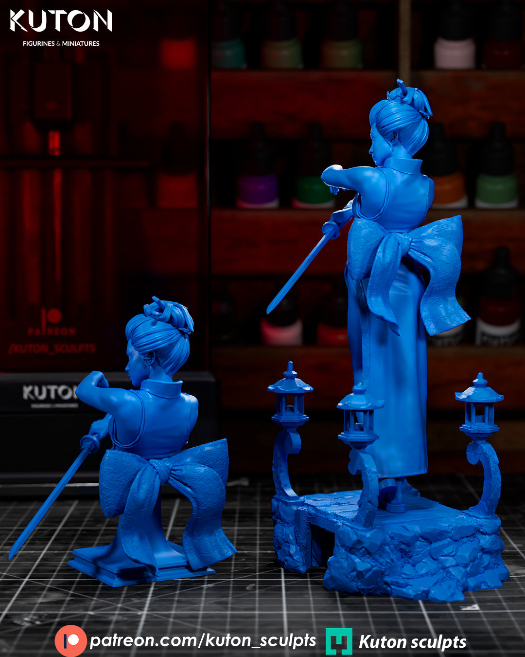 Hoshiko 3D Printed Model Statue / Bust 10 Scale