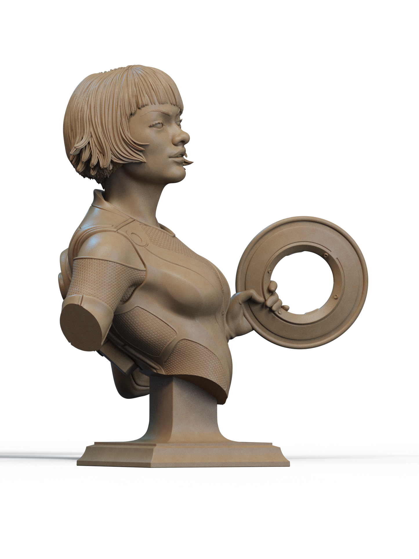 Quorra (Tron: Legacy) - Fan Art - 3D Print Model Kit - 1:6 Scale