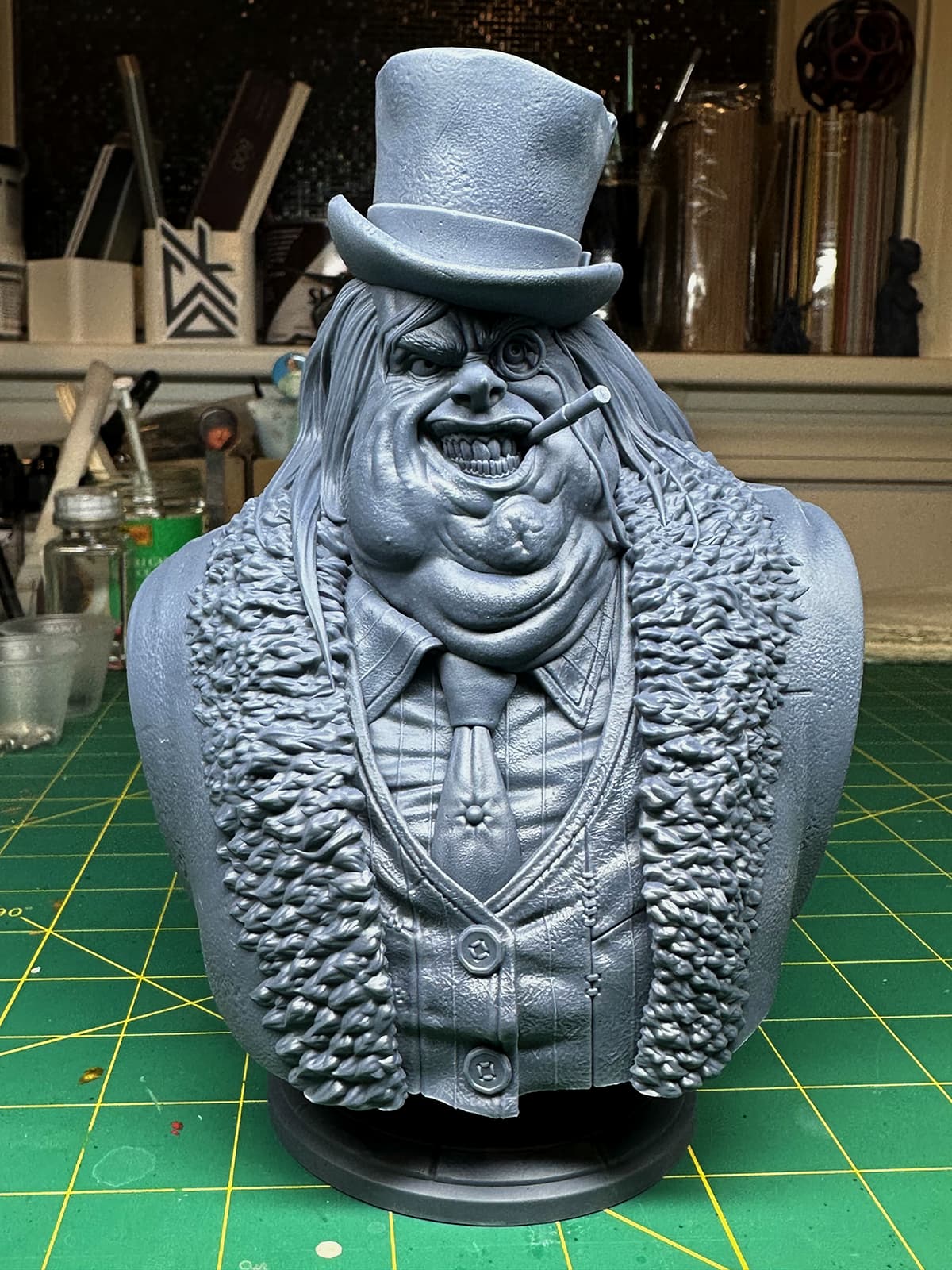 The Penguin Bust - 100 to 200mm 3D Print (Fan Art)