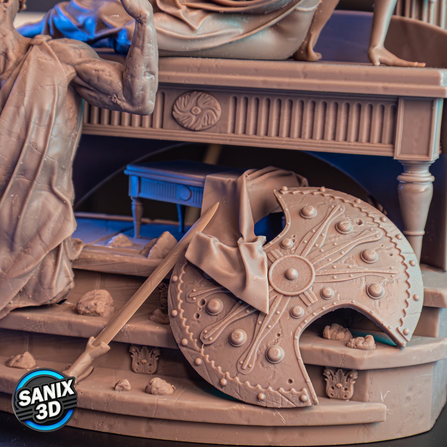 Medusa - 3D Printed Model Statue Kit - 8 Scale