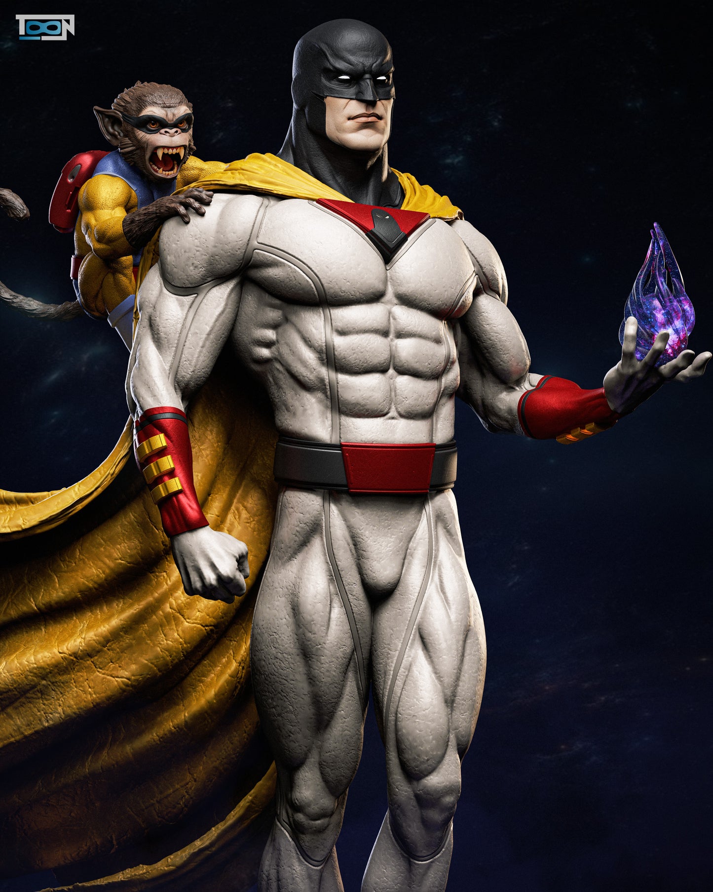 Space Ghost - 3D Printed Model Kit - 6 Scale