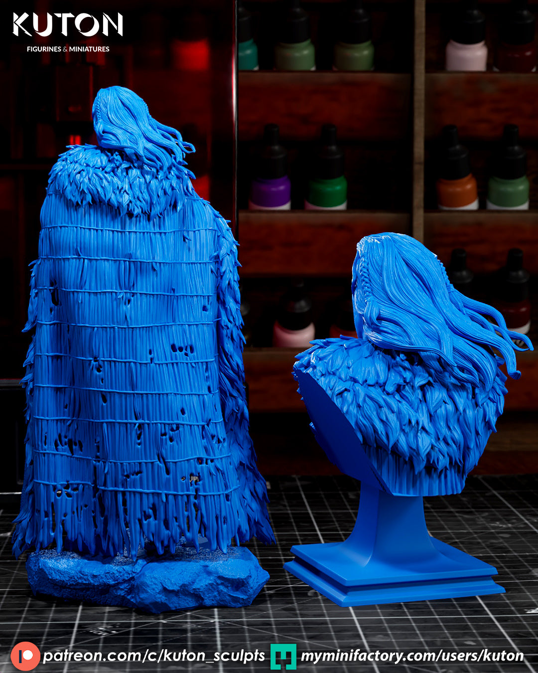 Connor MacLeod (Highlander) - 3D Printed Model Kit - 1:10 Scale