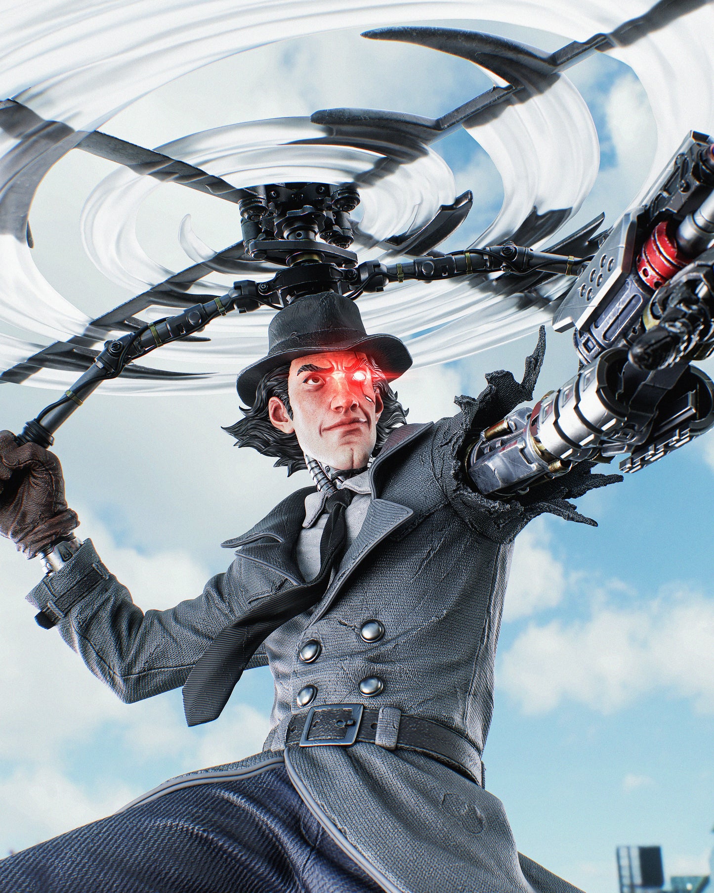 Inspector Gadget - 3D Printed Model Kit - 1:6 scale