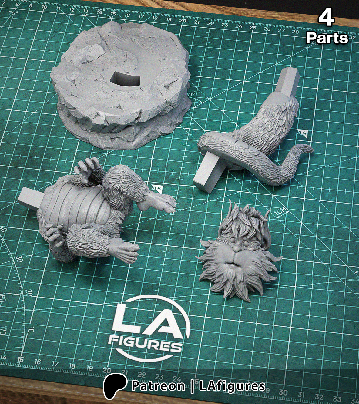 Snarf (Thundercats) Statue - 3D Print Fan Art