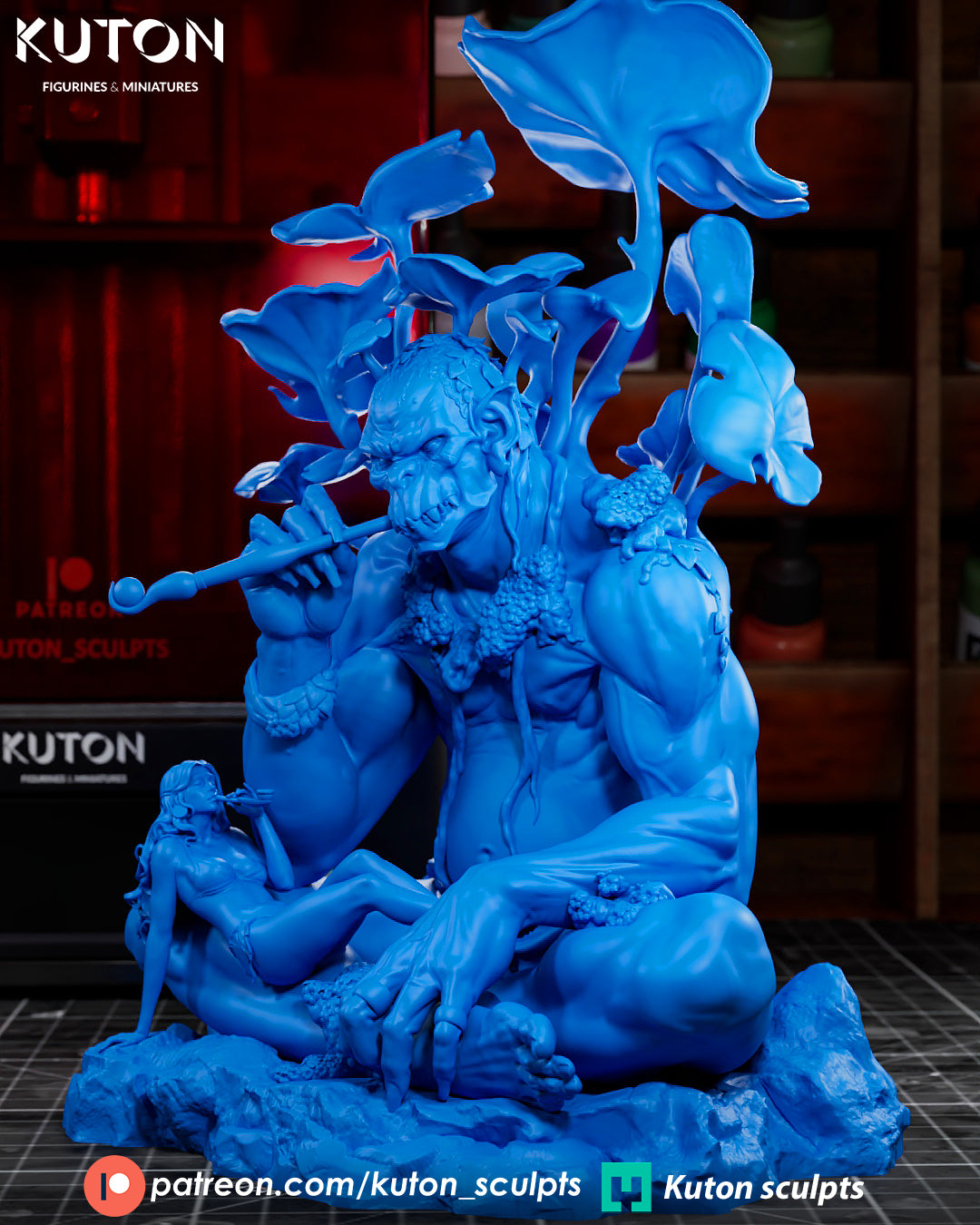 Forest Consort (Kuton Original) - 3D Printed Model Kit