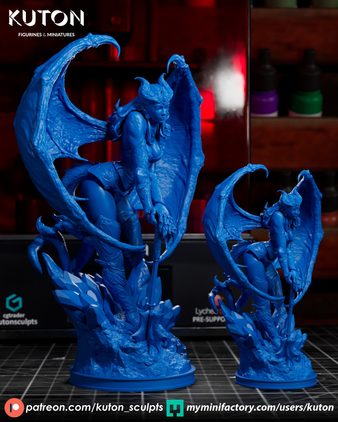 Nyssara (Kuton Original) - 3D Printed Model Kit - 1:10 Scale