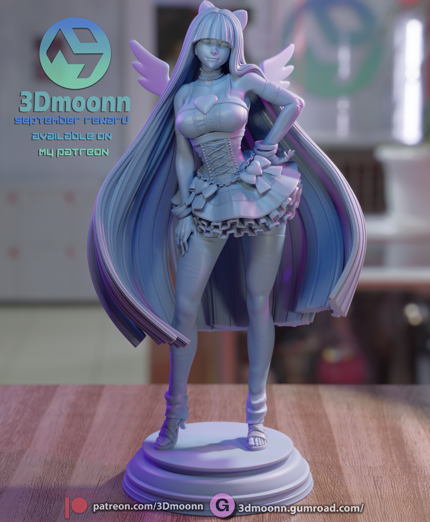 Stocking (Panty & Stocking with Garterbelt) - model kit