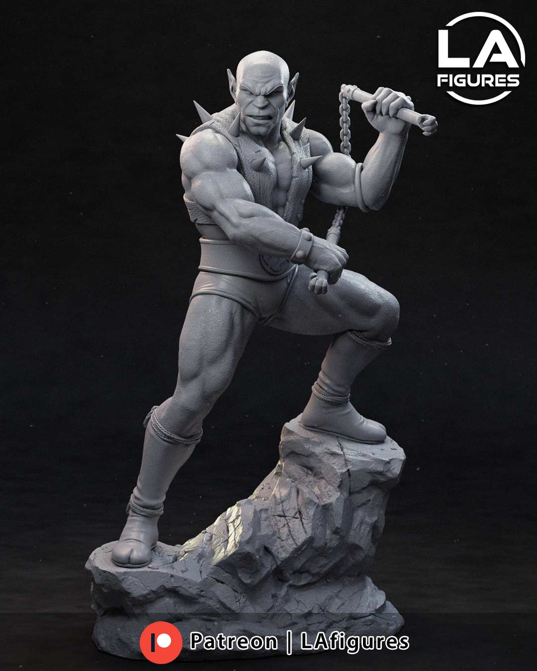 Panthero (Thundercats) Statue - 209mm - 3D Print Fan Art
