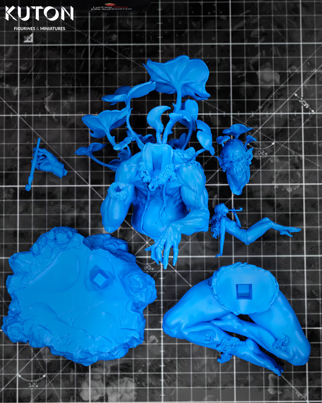 Forest Consort (Kuton Original) - 3D Printed Model Kit