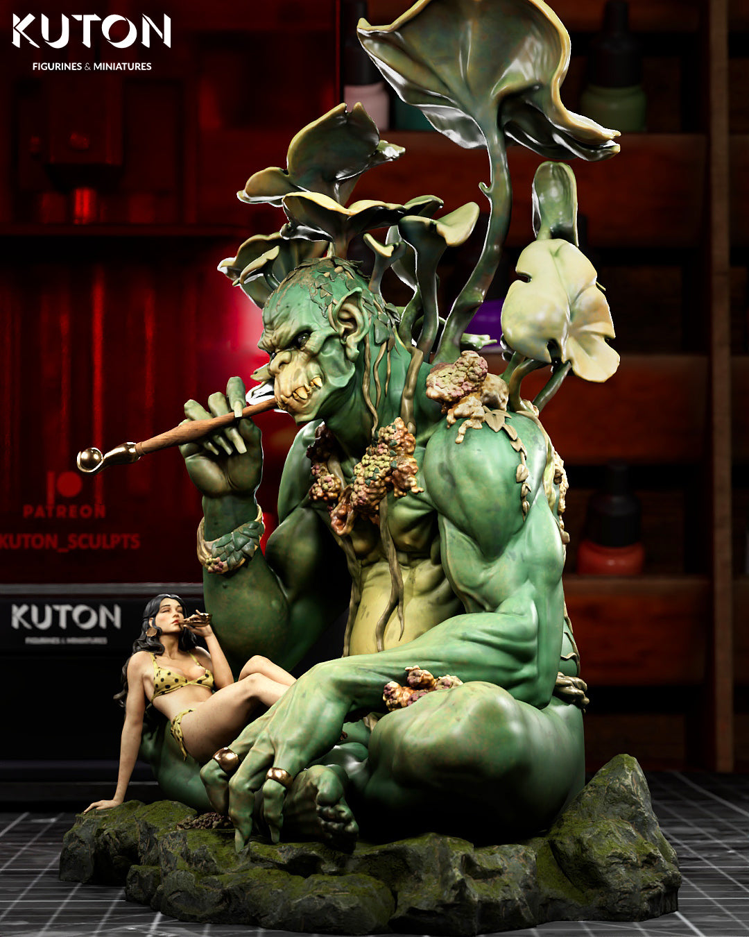 Forest Consort (Kuton Original) - 3D Printed Model Kit