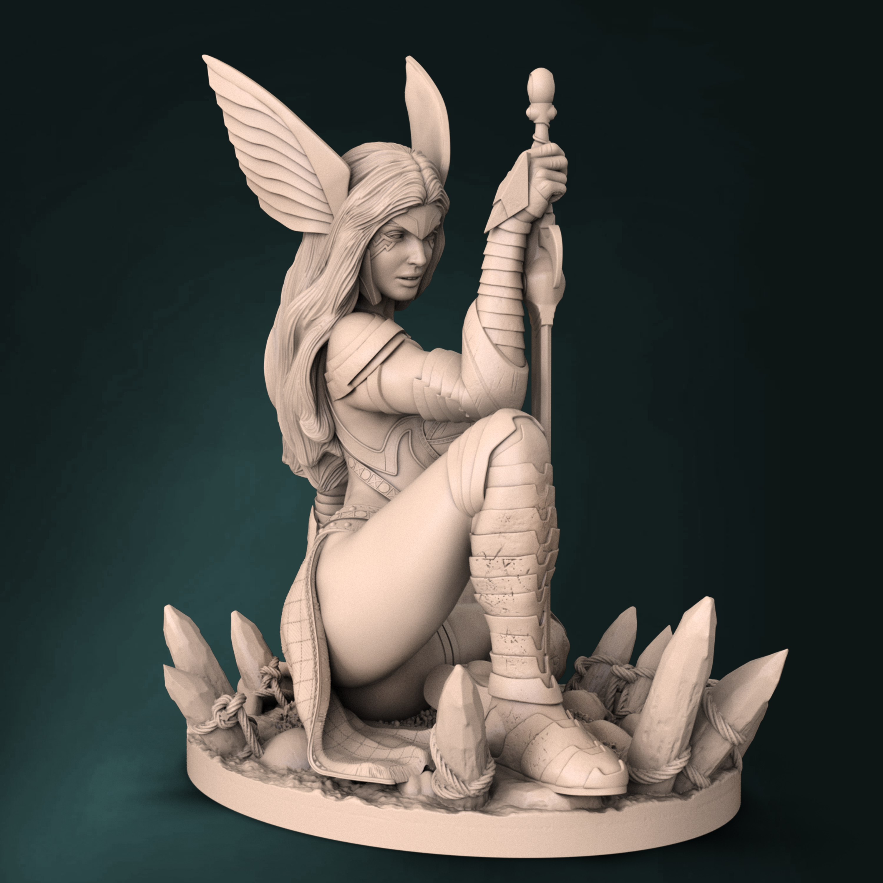 Angela 3D Printed model - Fan Art, SFW/NSFW 75mm or 180mm