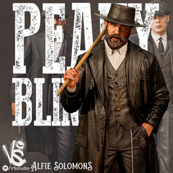 Alfie Solomons (Fan Art) Peaky Blinders - 6th or 10th scale - 3D Print