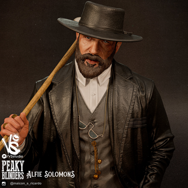 Alfie Solomons (Fan Art) Peaky Blinders - 6th or 10th scale - 3D Print