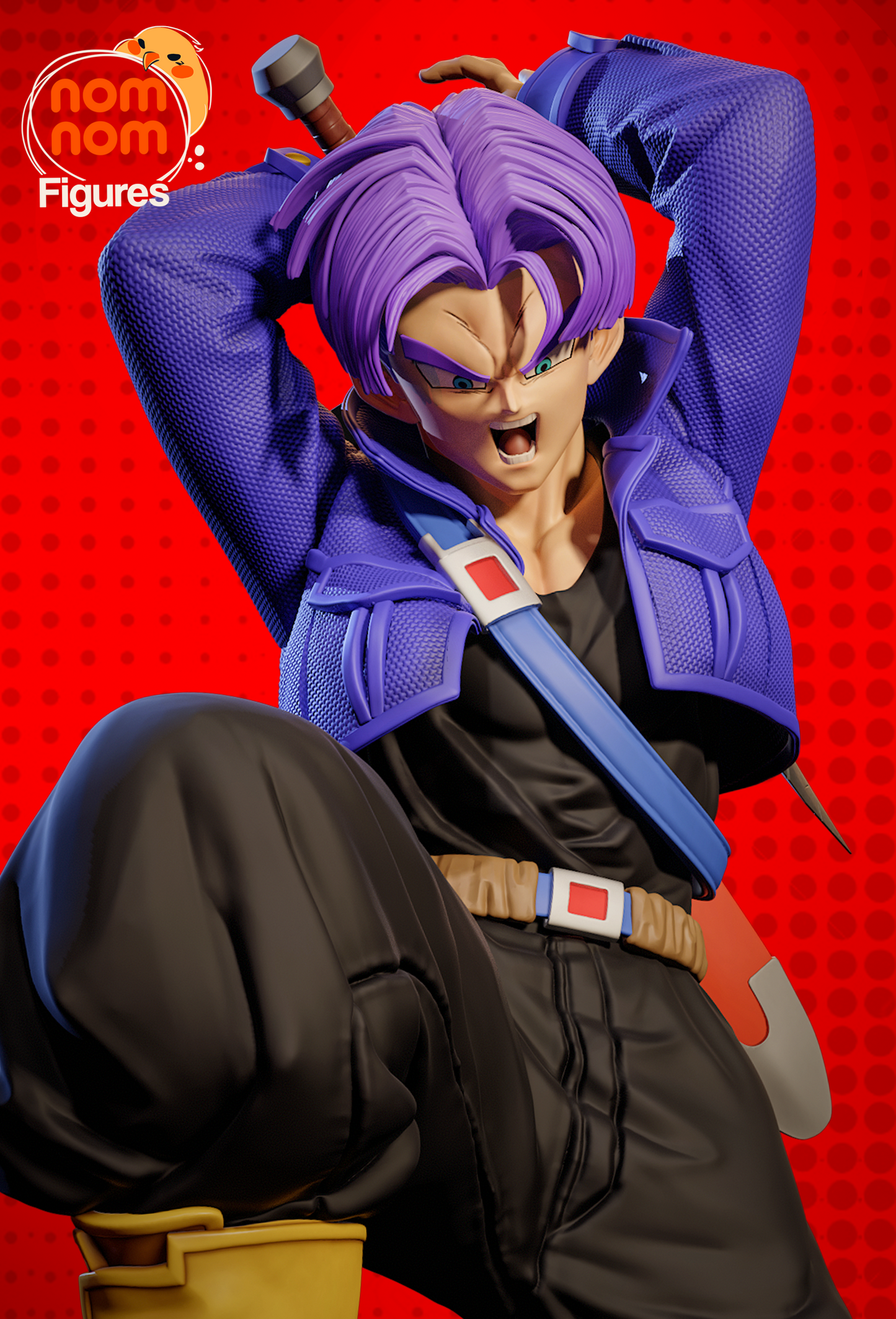 Trunks - Dragopn Ball Z - 3D Printed Model Kit