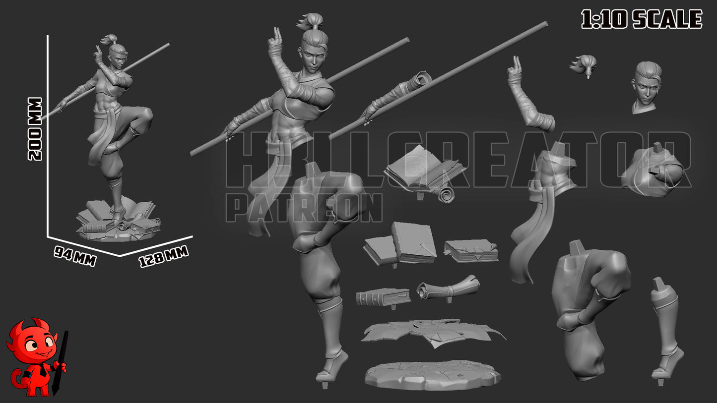 Beauregard (Critical Role) - 3D Printed Fan Art Model Kit