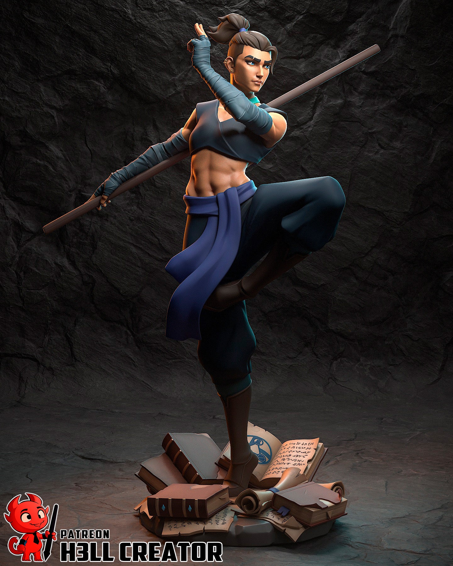 Beauregard (Critical Role) - 3D Printed Fan Art Model Kit
