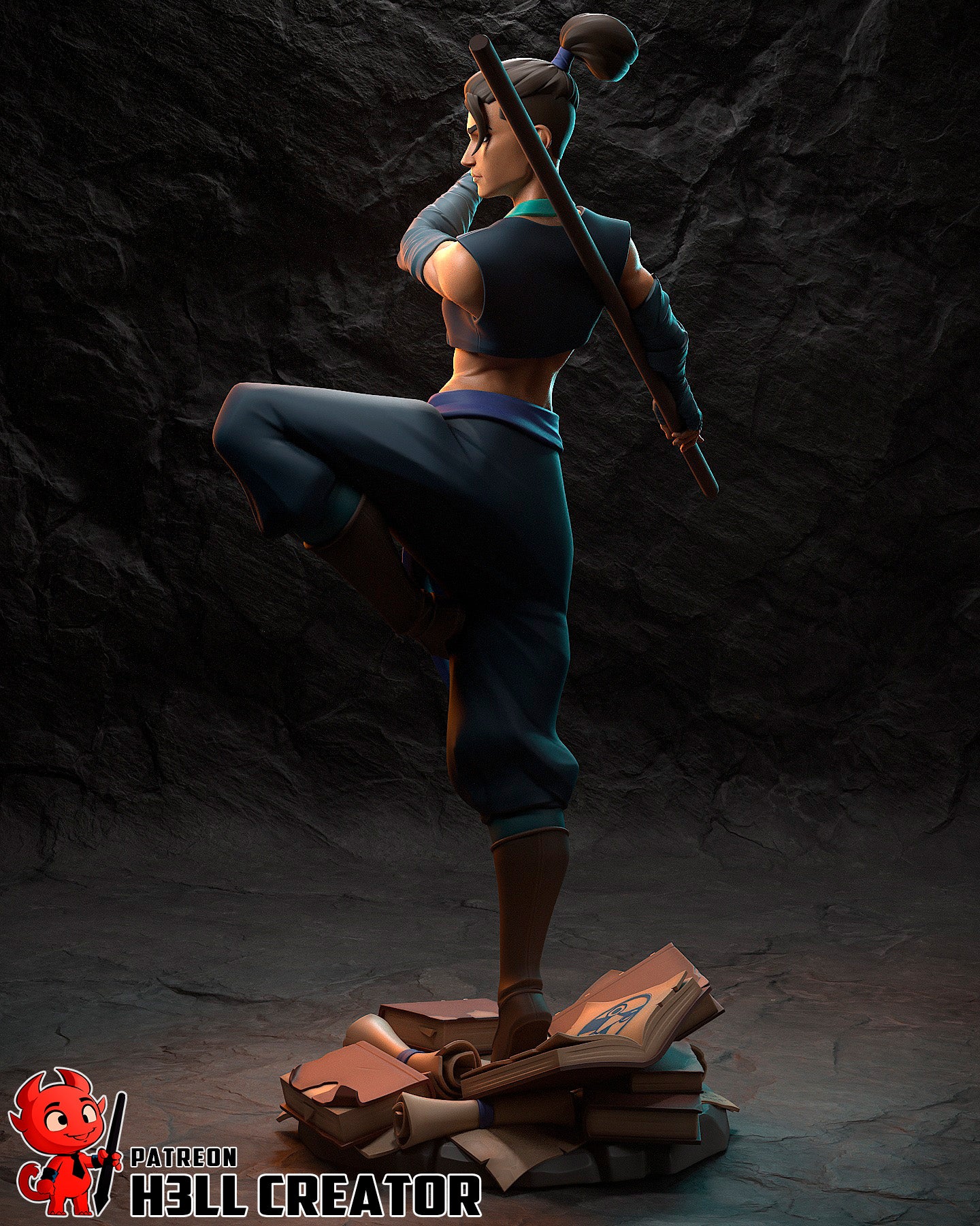 Beauregard (Critical Role) - 3D Printed Fan Art Model Kit