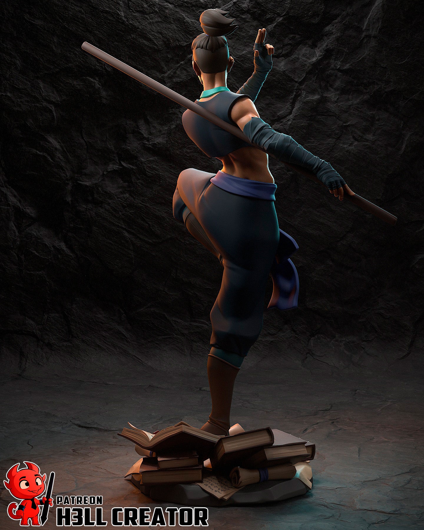 Beauregard (Critical Role) - 3D Printed Fan Art Model Kit