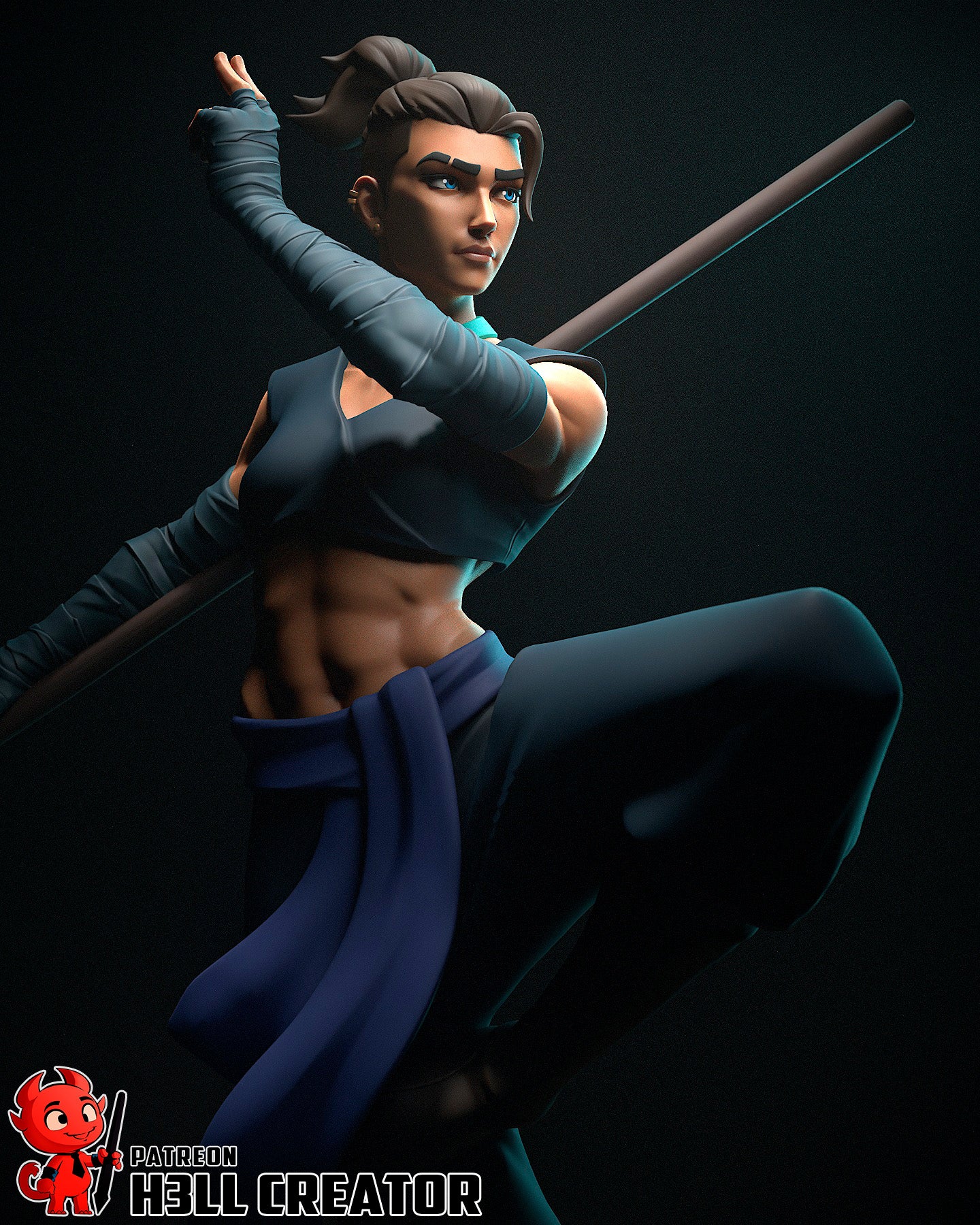 Beauregard (Critical Role) - 3D Printed Fan Art Model Kit